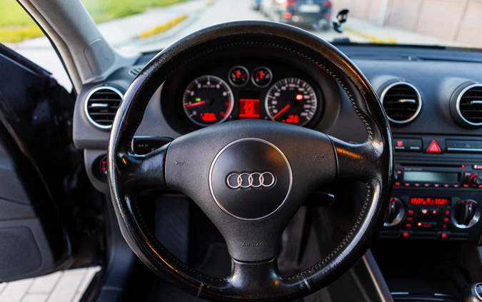 Audi A3 cena 8500 przebieg: 224158, rok produkcji 2003 z Brusy małe 326